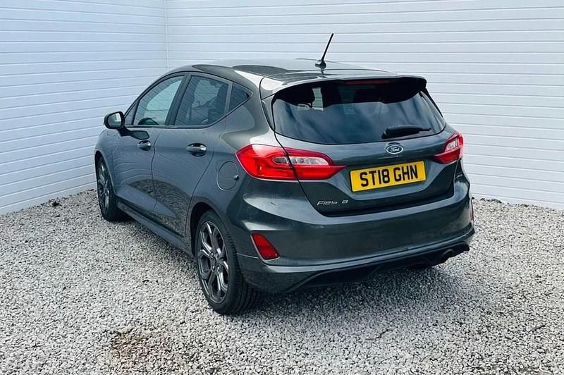 Used Ford Fiesta ST-Line 100 HP (73 kW) 2018 Grey Hatchback