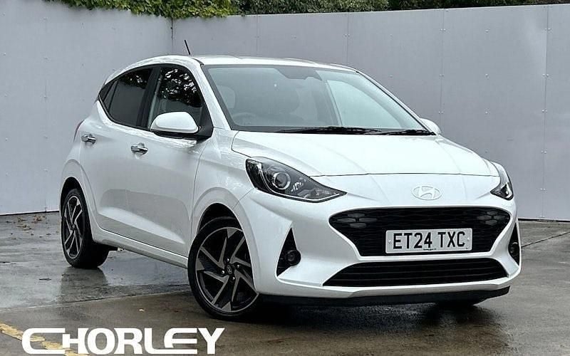 White Used 2024 Hyundai i10 Premium Hatchback | £15,362 (Fair price) - Image 1/4