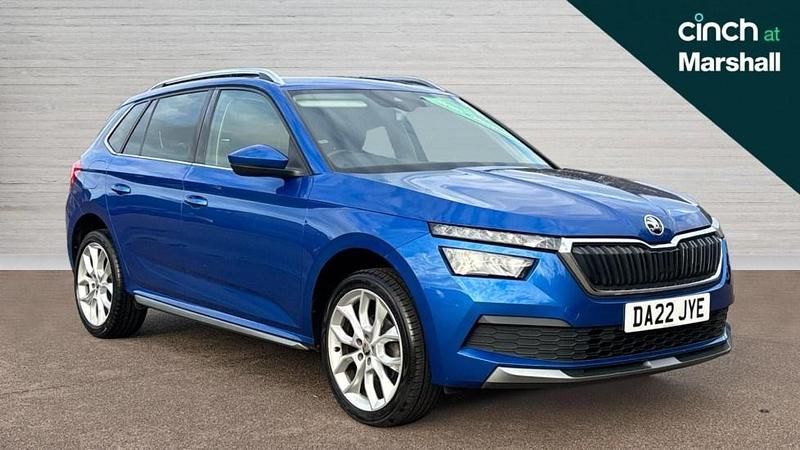 Blue Used 2022 Skoda Kamiq SE L SUV | £12,617 (Fair price) - Image 1/4