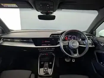Used Audi A3 S-Line 150 HP (110 kW) 2022 White Sedan