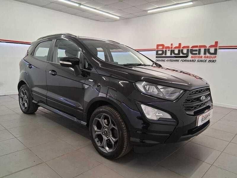 Used Ford Ecosport ST-Line 125 HP (91 kW) 2022 Black SUV