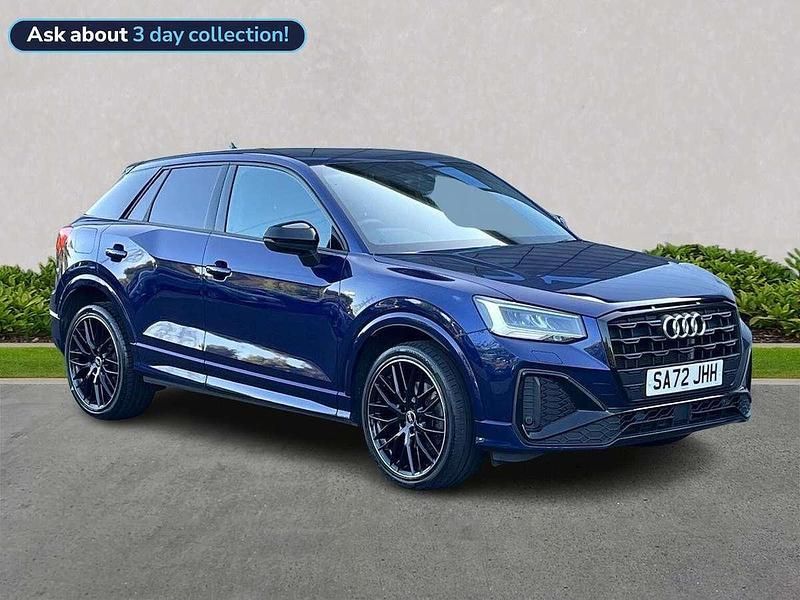 Blue Used 2022 Audi Q2 Black Edition SUV | £22,704 (Expensive) - Image 1/4