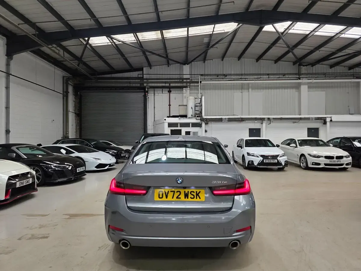 Used BMW 330e Sport Line 292 HP (214 kW) 2022 Grey Sedan