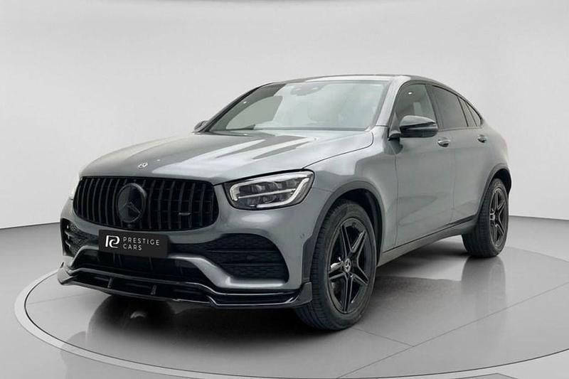 Used Mercedes GLC300 AMG line 2020 Grey Coupe