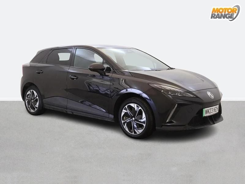 Black Used 2023 MG MG4 EV Trophy Hatchback | £16,695 (Fair price) - Image 1/4