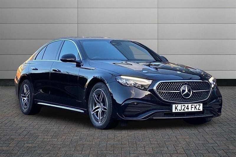 Black Used 2024 Mercedes E200 AMG line Sedan | £36,095 (Fair price) - Image 1/4