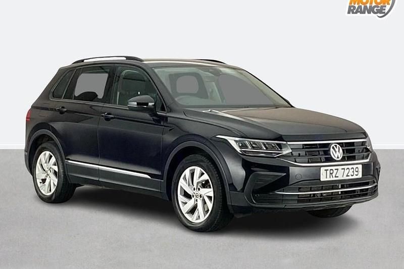 Black Used 2022 VW Tiguan Life SUV | £19,195 (Good price) - Image 1/1