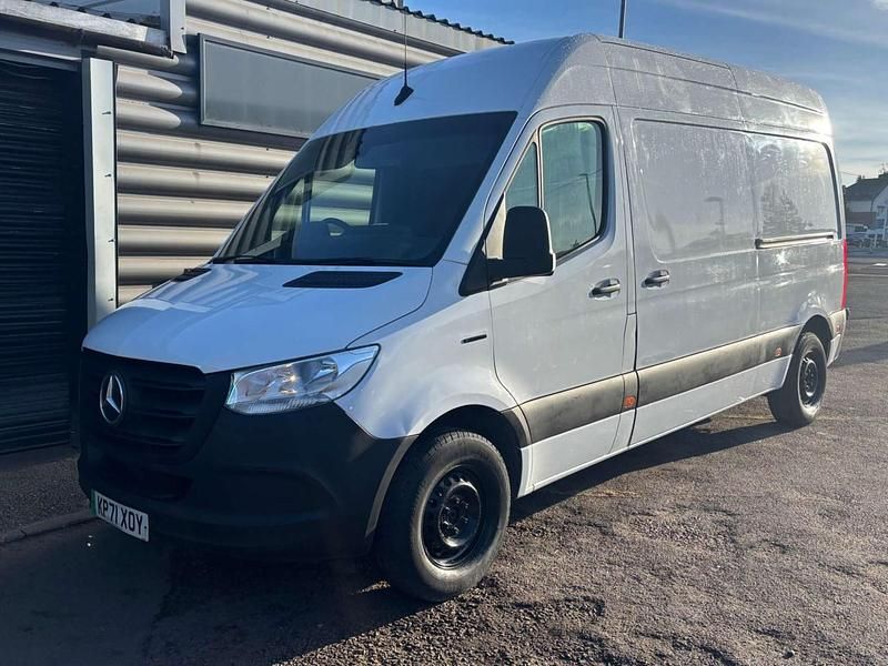 Used Mercedes E-Sprinter Progressive 85 kW (116 HP) 2021 White Van