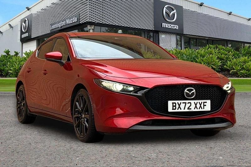Red Used 2022 Mazda 3 Inclusive Hatchback | £16,980 (Fair price) - Image 1/3