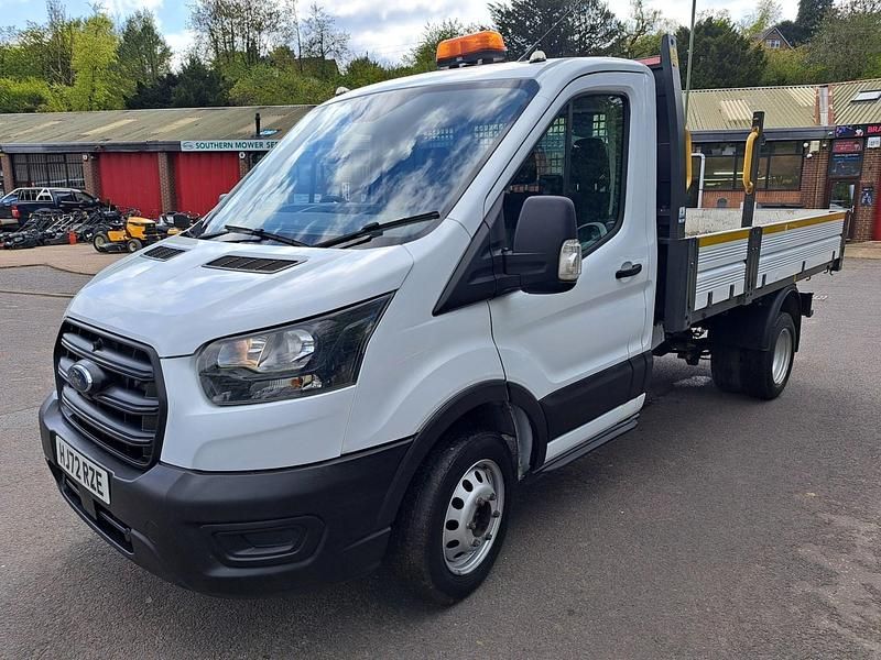 Second-hand Ford Transit 130 CP (95 kW) 2022 Alb Cabrio