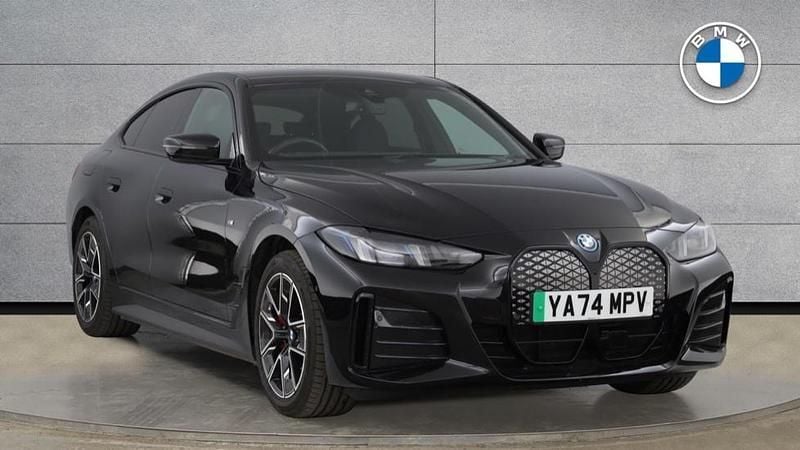Black Used 2025 BMW i4 M Sport Sedan | £40,950 (Good price) - Image 1/4