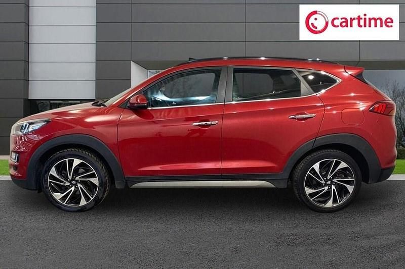 Used Hyundai Tucson Premium SE 177 HP (130 kW) 2019 Red SUV