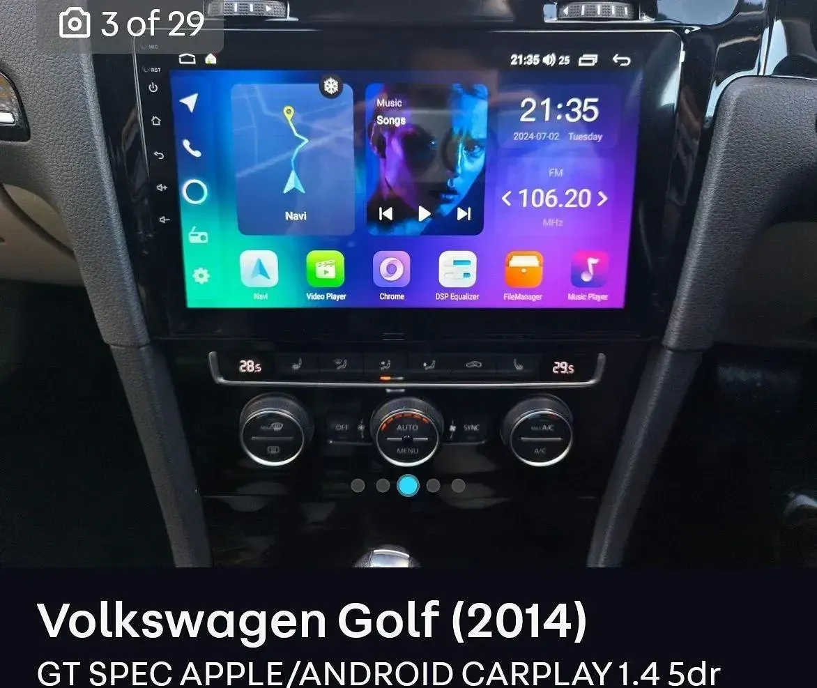 Used VW Golf VII 2015 Silver