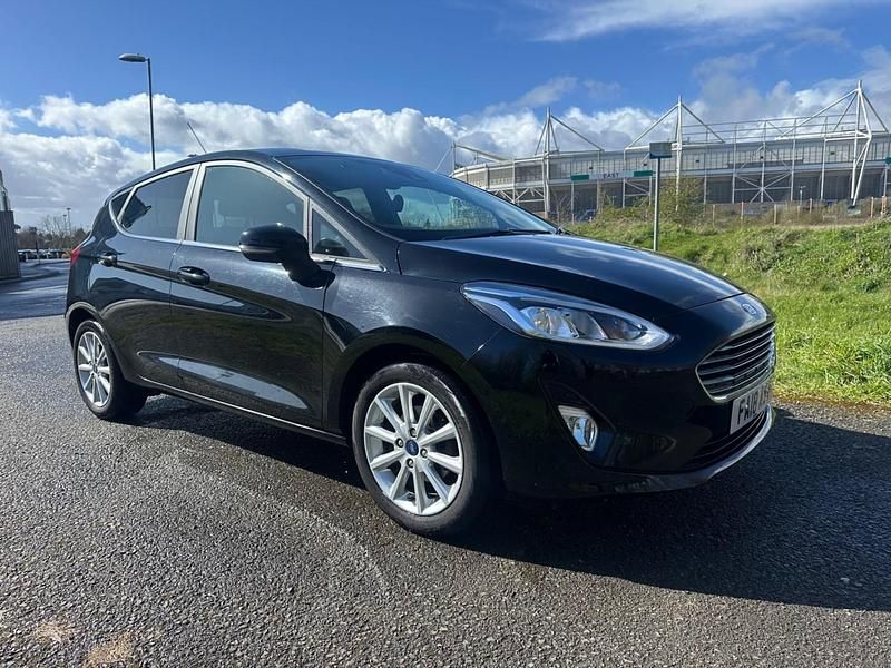 Used Ford Fiesta Titanium 2018 Black Hatchback