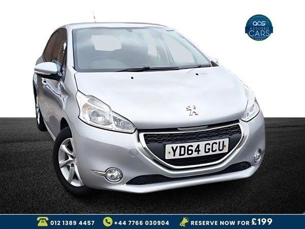 Silver Used 2014 Peugeot 208 Active Hatchback | £3,000 (Fair price) - Image 1/1