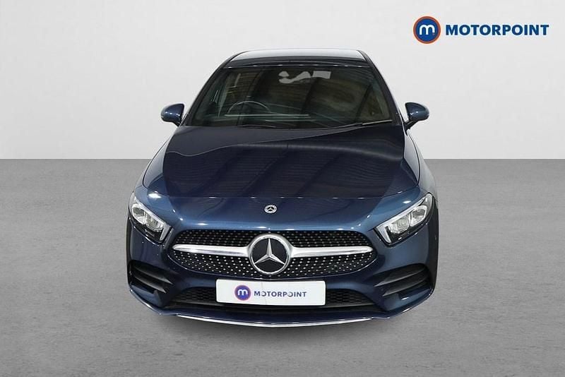Used Mercedes A200 AMG Line Premium 150 HP (110 kW) 2021 Blue Hatchback