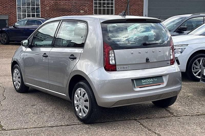 Used Skoda Citigo-e IV SE 44 kW (61 HP) 2020 Tungsten silver metallic Hatchback