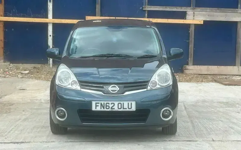 Used Nissan Note N-TEC 110 HP (80 kW) 2012 Blue Hatchback