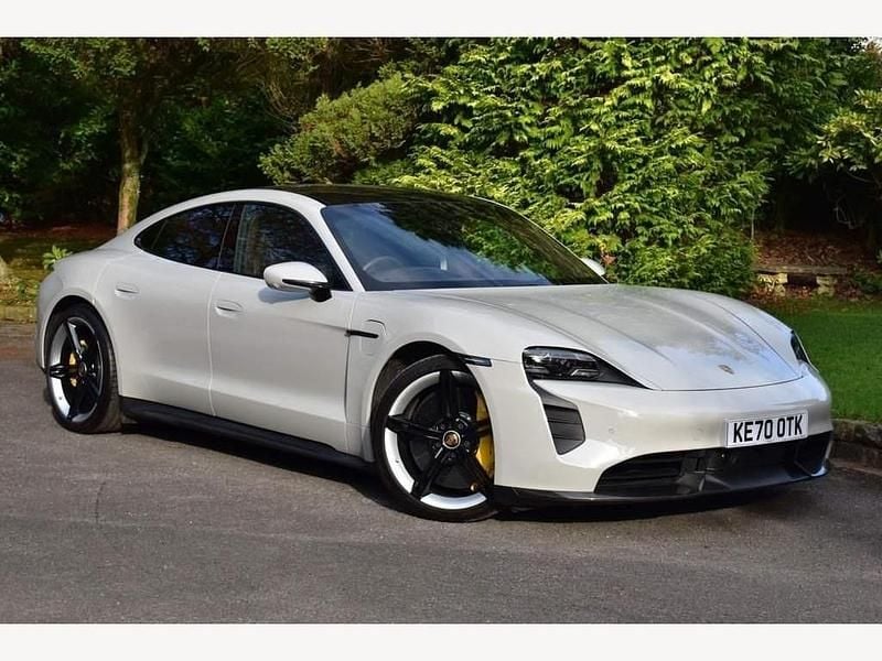 Grey Used 2020 Porsche Taycan Performance Package Sedan | £72,995 - Image 1/4