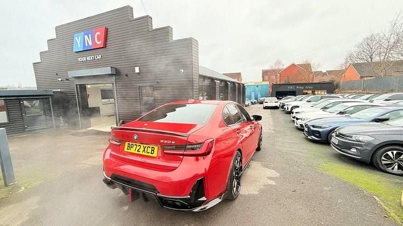 Used BMW 330e M Sport 288 HP (211 kW) 2023 Red Sedan