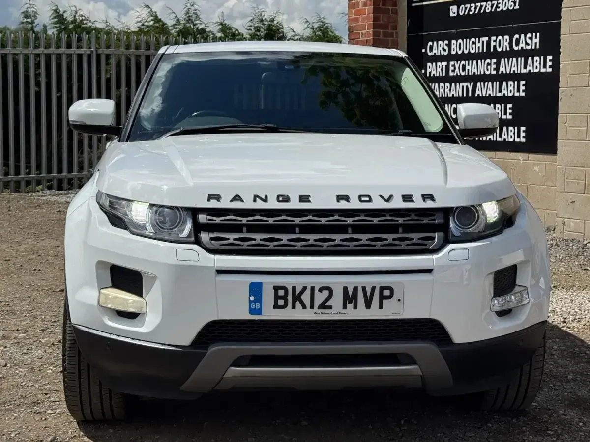 Używany Land Rover Range Rover evoque Pure 2012 Biały SUV