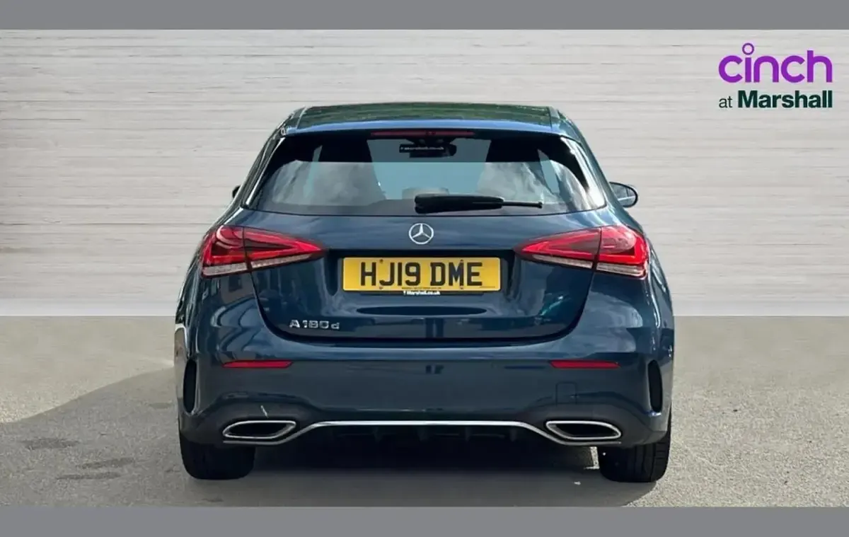 Used Mercedes CLA200 AMG Line Premium 161 HP (118 kW) 2019 Blue Estate