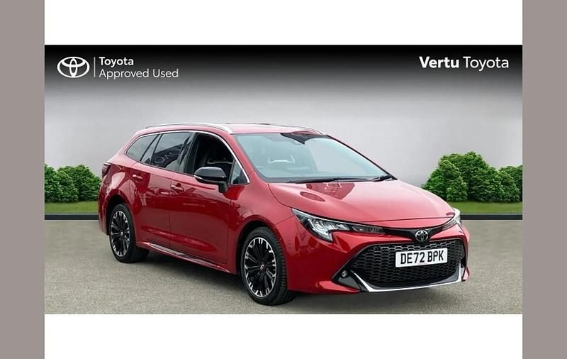 Red Used 2022 Toyota Corolla Sport Estate | £21,761 (Expensive) - Image 1/4