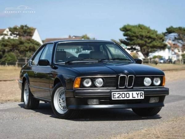 Used BMW 635 220 HP (161 kW) 1988 Black Coupe