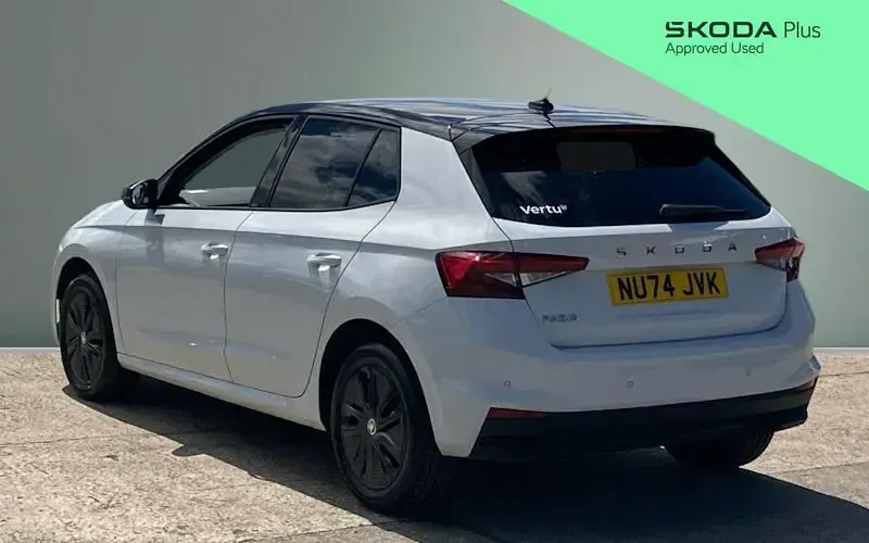 Used Skoda Fabia Colour Edition 116 HP (85 kW) 2024 White Hatchback