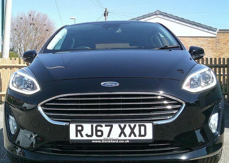 Used Ford Fiesta Titanium 2018 Black Hatchback