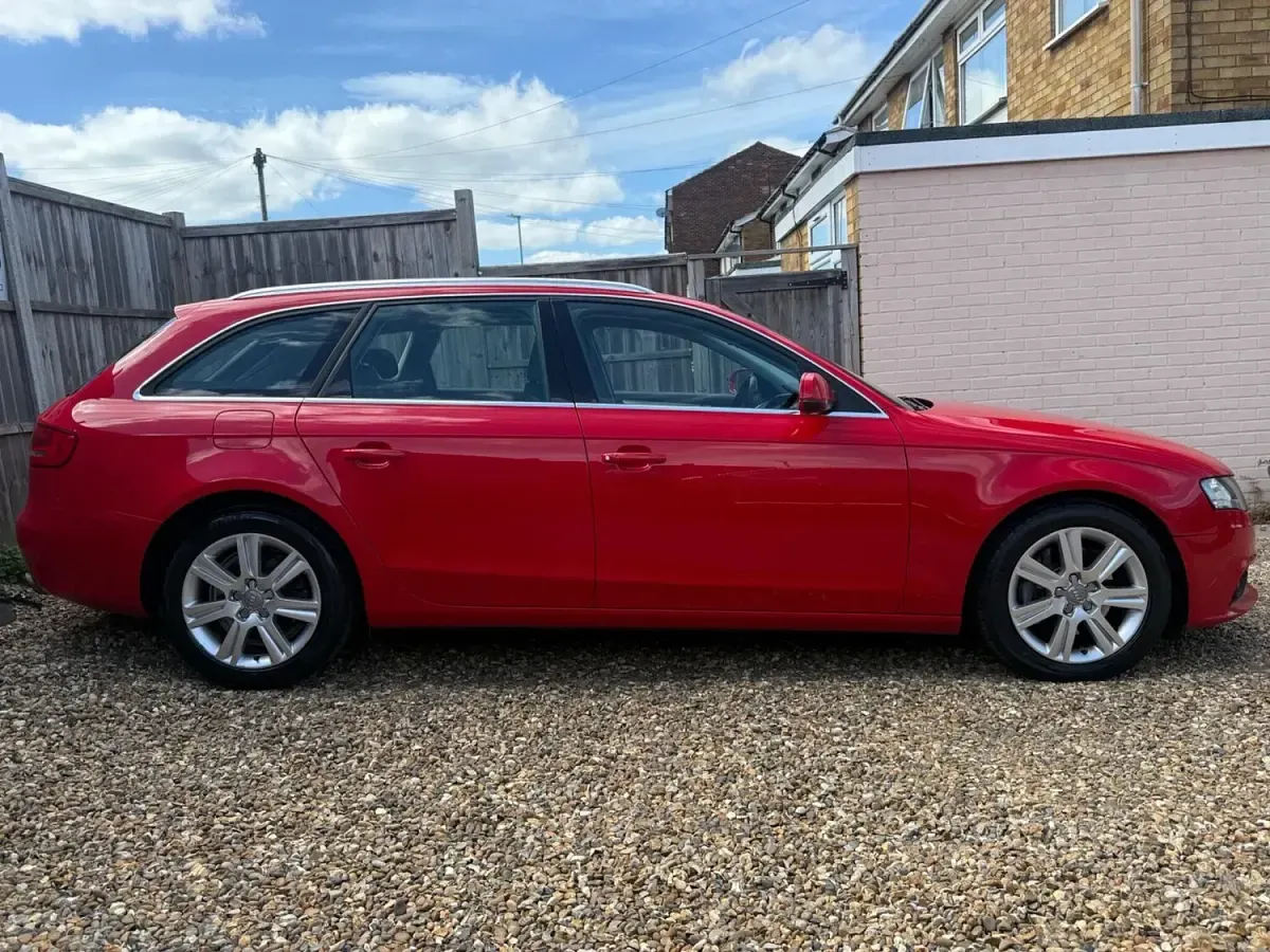 Used Audi A4 Black Edition 2011 Red Estate