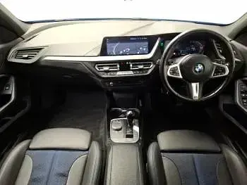 Used BMW 118 M Sport 136 HP (100 kW) 2023 Blue Hatchback