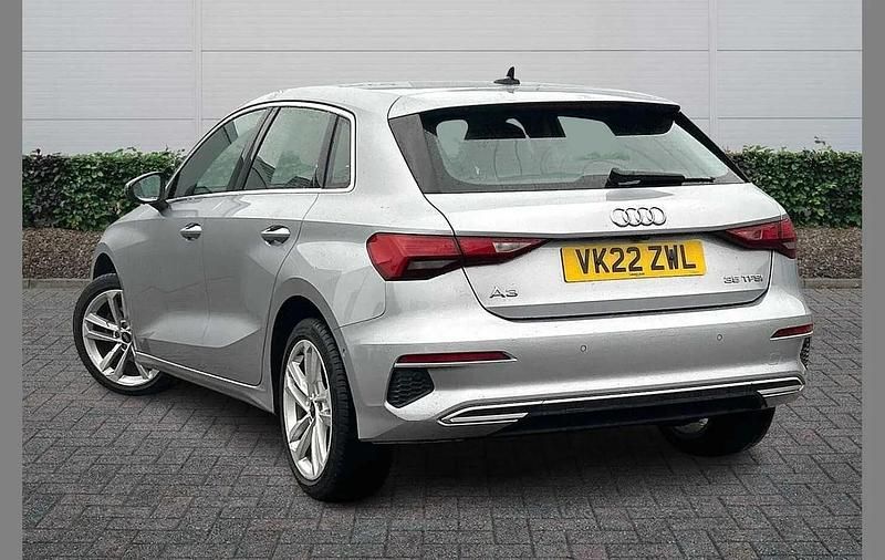 Used Audi A3 Sport 147 HP (108 kW) 2022 Silver Hatchback