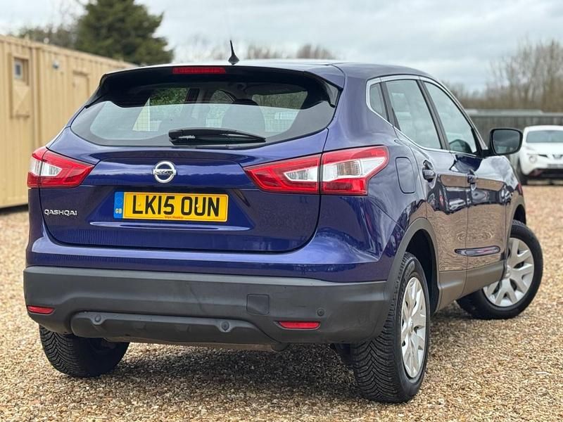 Used Nissan Qashqai Visia 115 HP (84 kW) 2015 Blue SUV