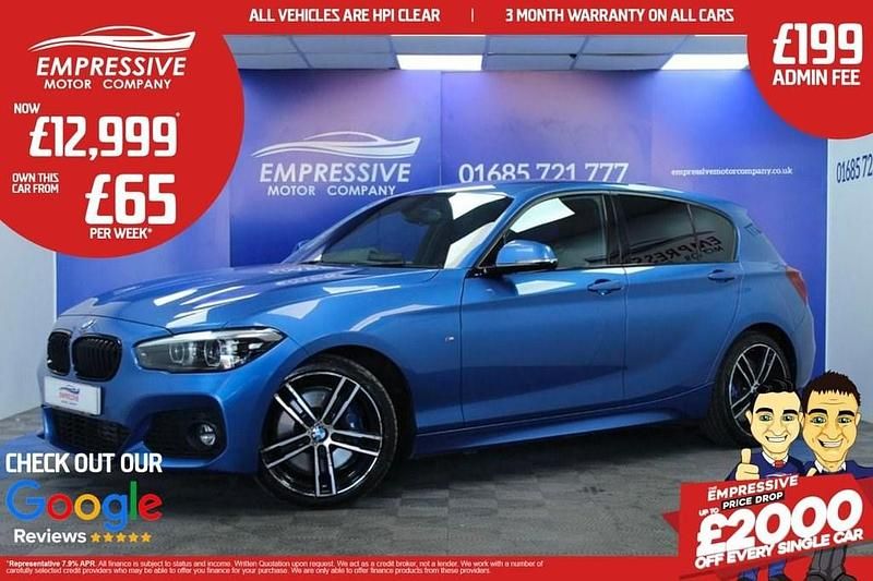 Blue Used 2019 BMW 116 M Sport Hatchback | £13,299 (A bit pricey) - Image 1/4