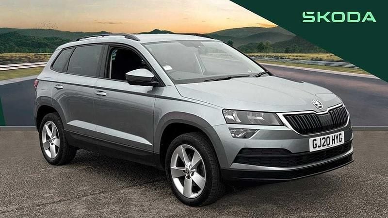 Grey Used 2020 Skoda Karoq SE SUV | £15,049 (Good price) - Image 1/4