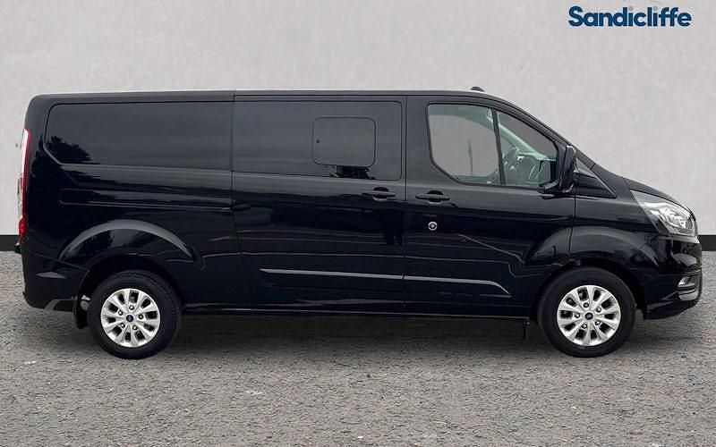 Used Ford Transit Custom Limited 131 HP (96 kW) 2022 Black Van