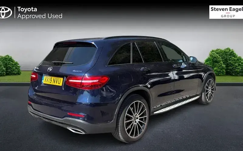 Used Mercedes GLC220 AMG 170 HP (125 kW) 2019 Blue SUV
