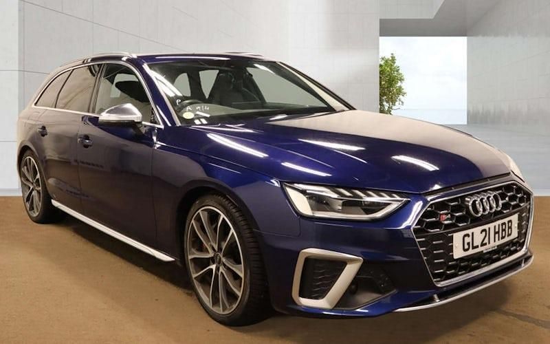 Used Audi S4 Basis 341 HP (250 kW) 2021 Blue Estate