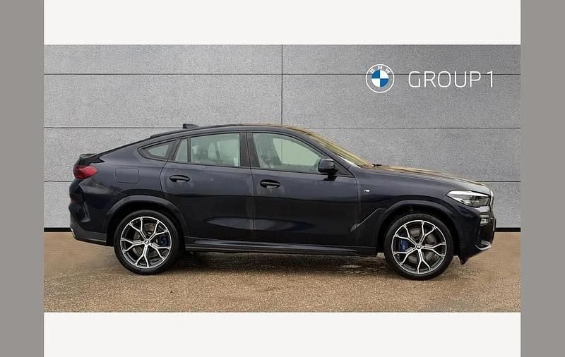 Used BMW X6 M Sport 334 HP (245 kW) 2021 Black SUV