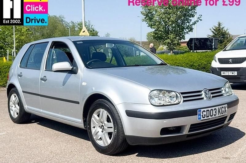 Silver Used 2003 VW Golf IV Match Hatchback | £1,299 (Fair price) - Image 1/1