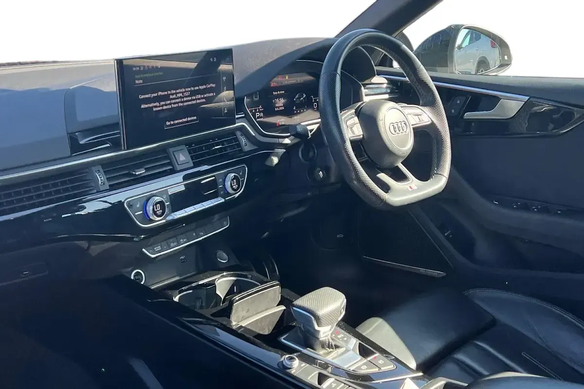 Used Audi A5 Cabriolet Comfort 204 HP (150 kW) 2021 Black Cabriolet