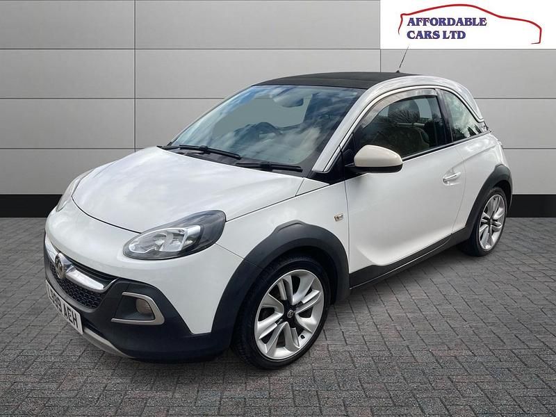 Used Vauxhall Adam Rocks 2015 White Hatchback