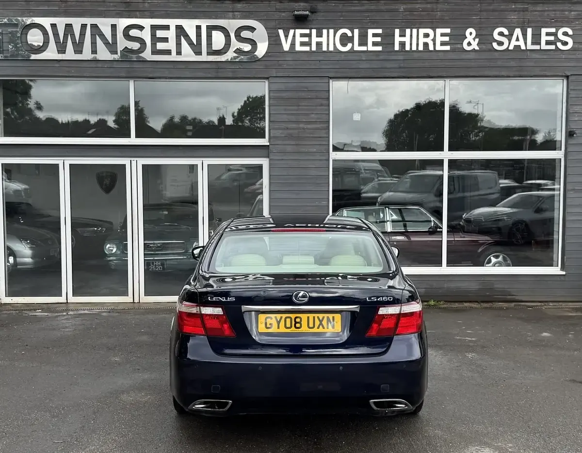 Used Lexus LS460 2008 Blue Sedan