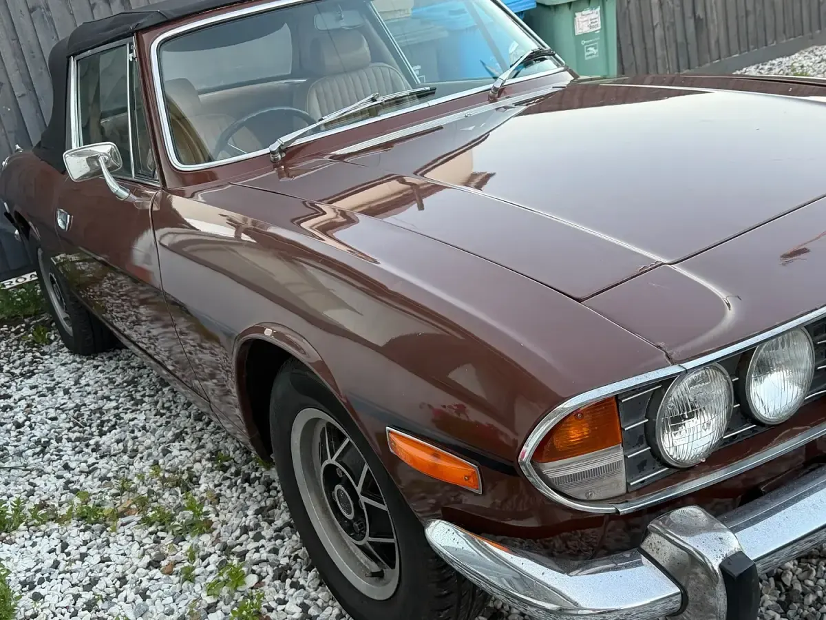 Used Triumph Stag 1977 Brown Cabriolet