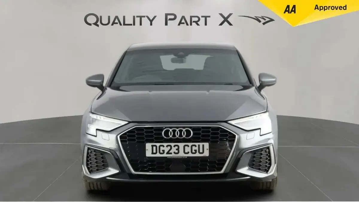 Used Audi A3 Sportback S-Line 110 HP (80 kW) 2023 Grey Hatchback