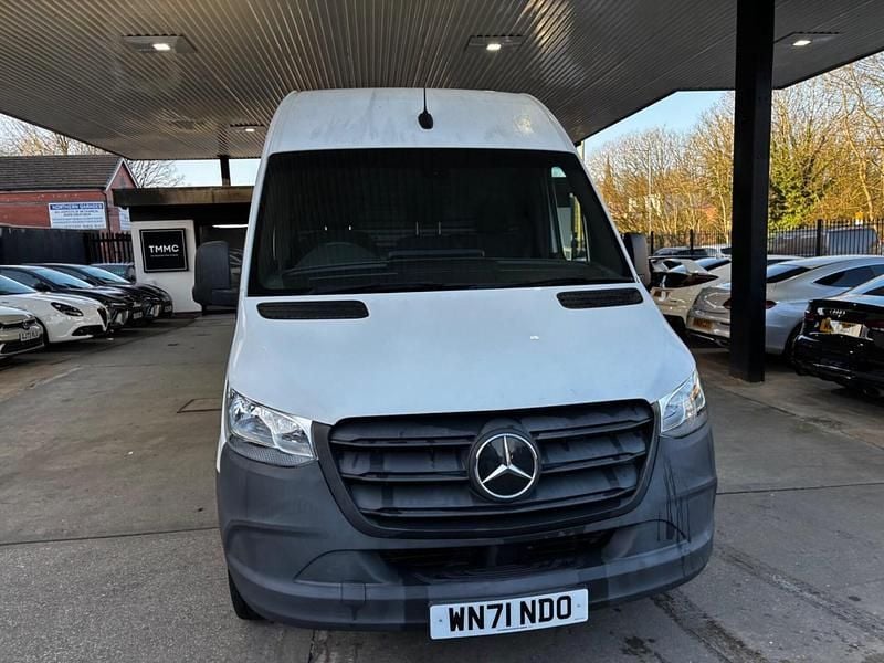 Used Mercedes E-Sprinter Progressive 85 kW (116 HP) 2021 White Van