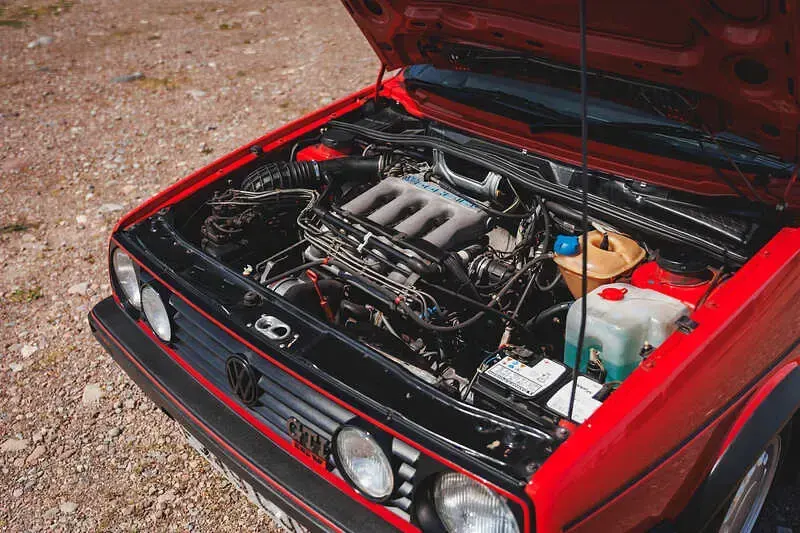 Used VW Golf II GTI 137 HP (100 kW) 1989 Red Hatchback