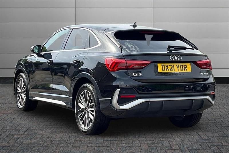 Used Audi Q3 S-Line 150 HP (110 kW) 2021 Black SUV