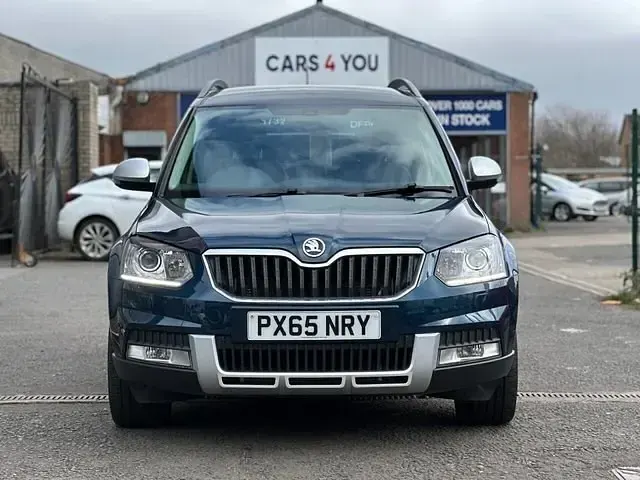 Used Skoda Yeti SE L 150 HP (110 kW) 2015 Blue SUV